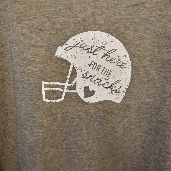 C&C California Small Cotton Blend Football Long Sleeve Tee - Picture 4 of 9